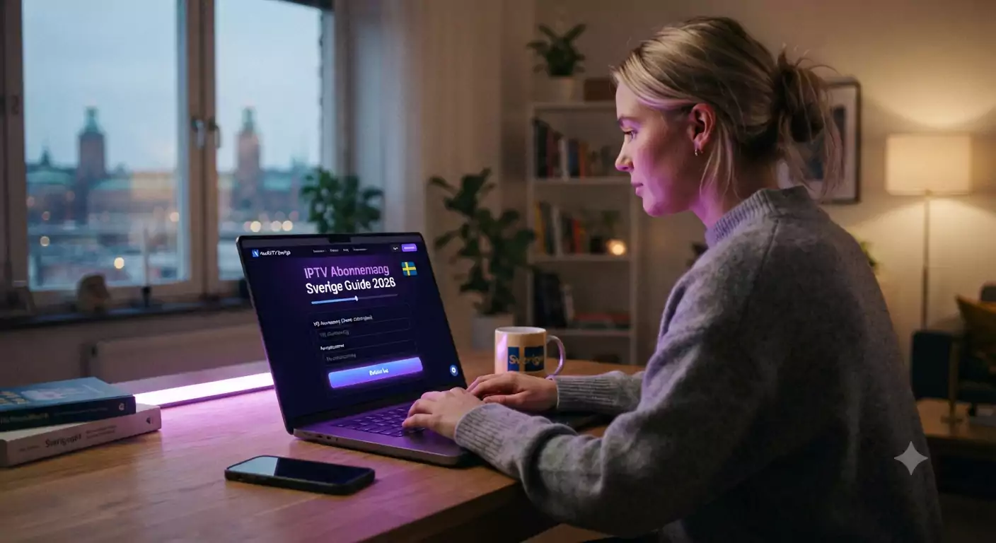 IPTV Abonnemang Sverige — Guide 2026 | IPTV Flashback 4K