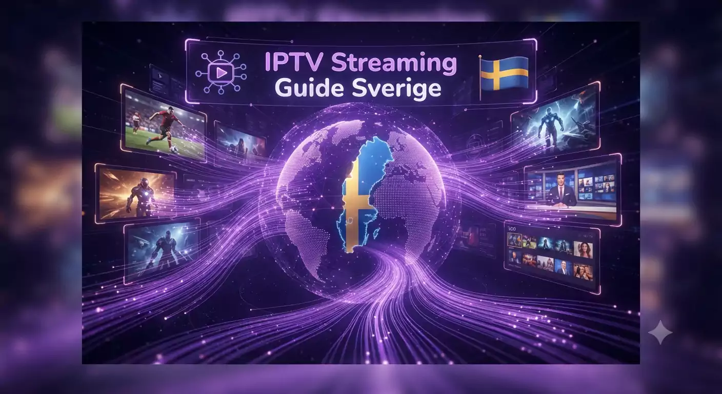 IPTV Streaming Guide Sverige | IPTV Flashback 4K